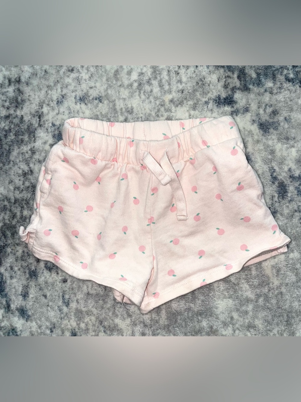 Carters peach shorts size 24 months